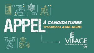 appel à candidatures transitions Agri Agro